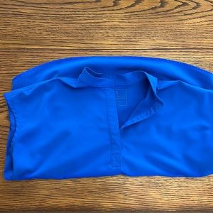 Like new XS Figs Rafaela royal blue scrub top